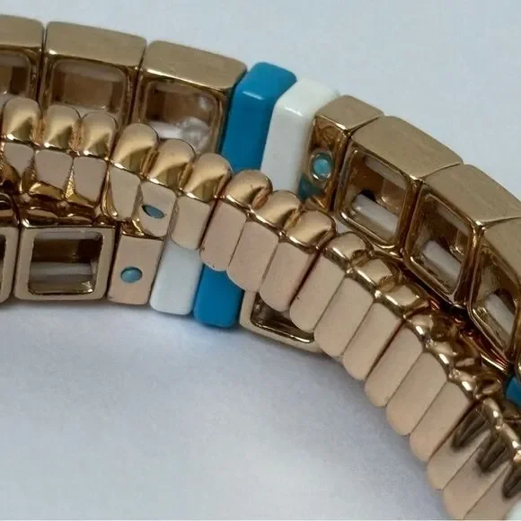 New Roxanne assoulin set of three bracelets - Picture 6 of 7